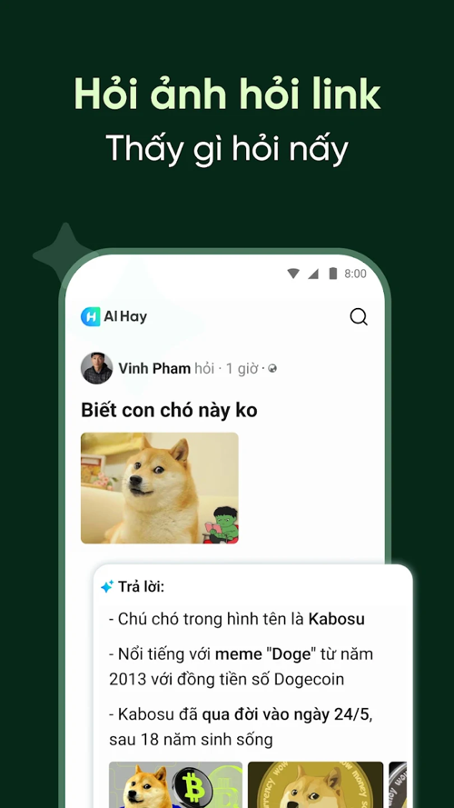 Screenshot 3 của AI Hay - Hỏi đáp cùng AI