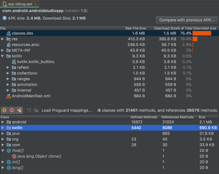 Screenshot 2 của Android Studio