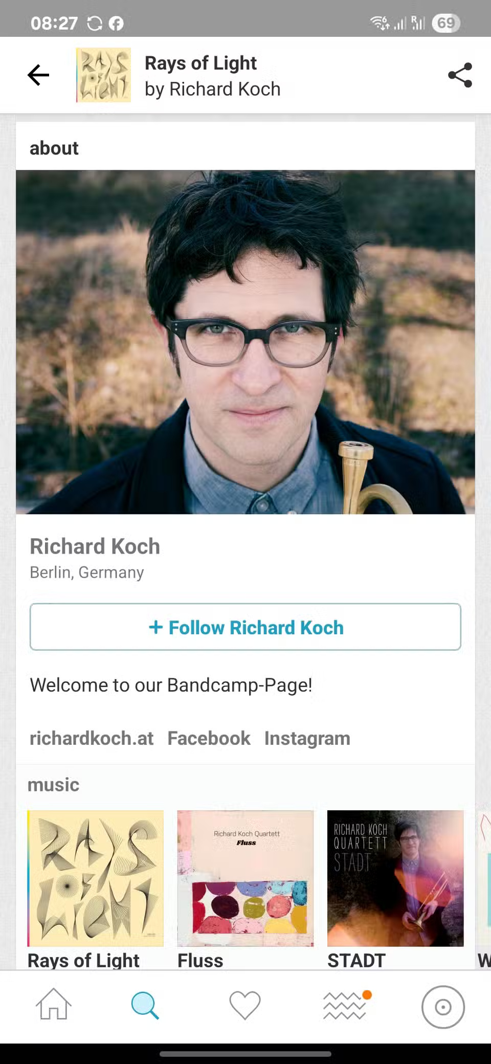 Screenshot 4 của Bandcamp