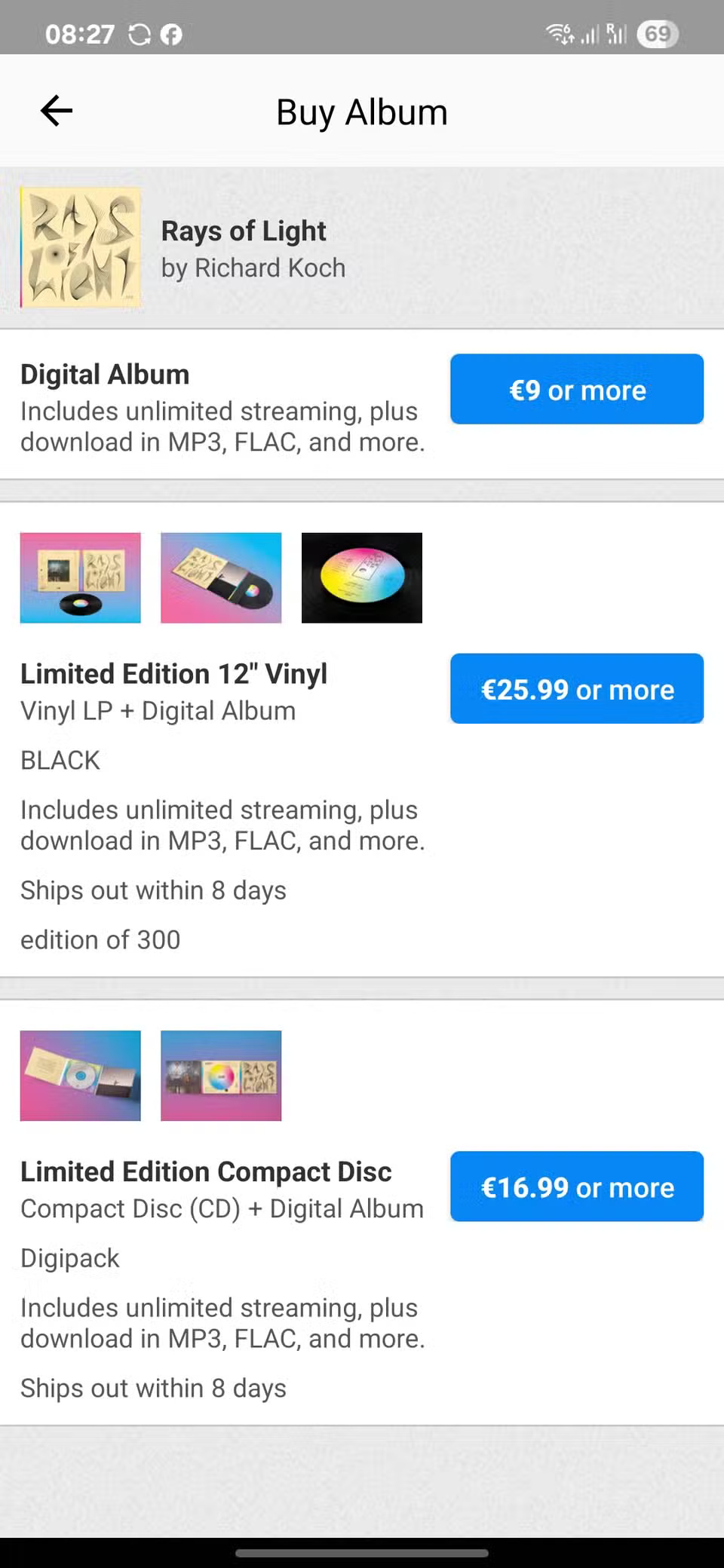 Screenshot 5 của Bandcamp