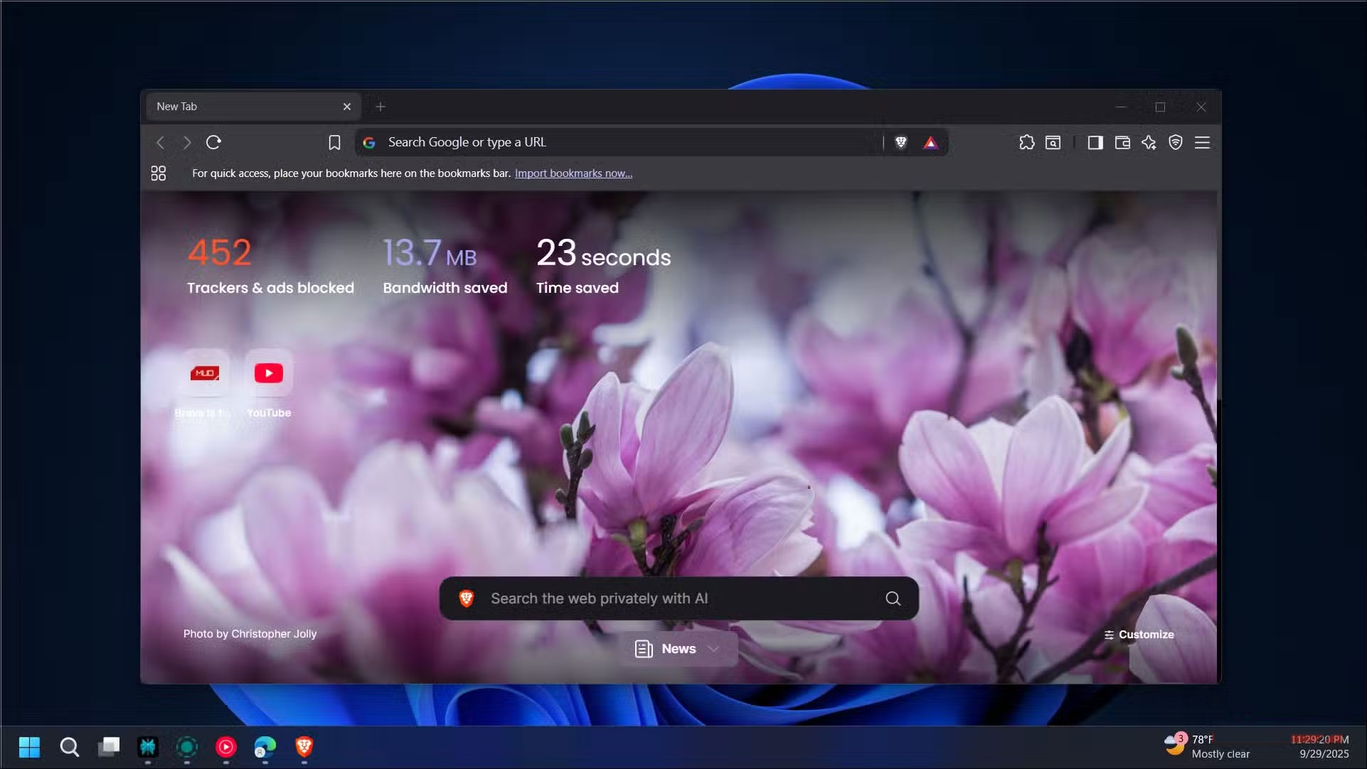 Screenshot 4 của Brave