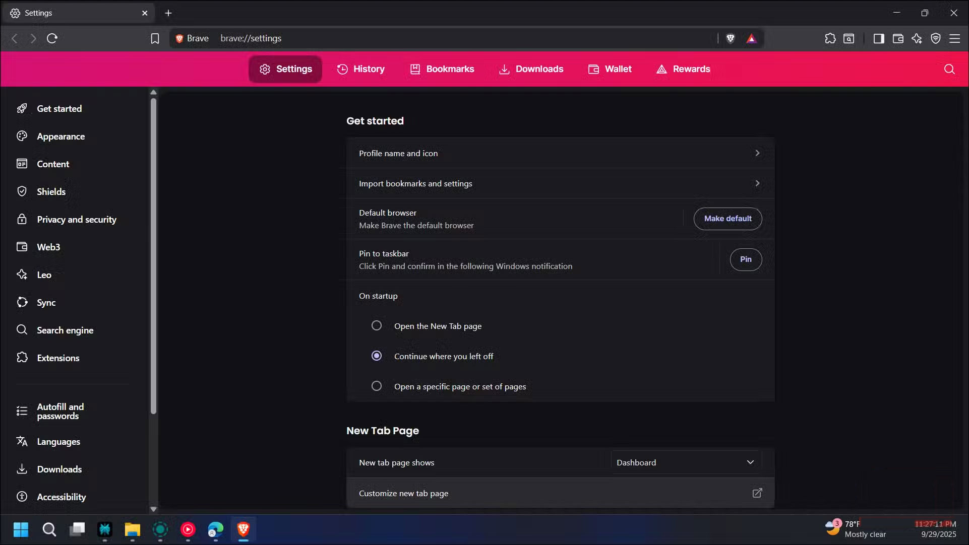 Screenshot 8 của Brave