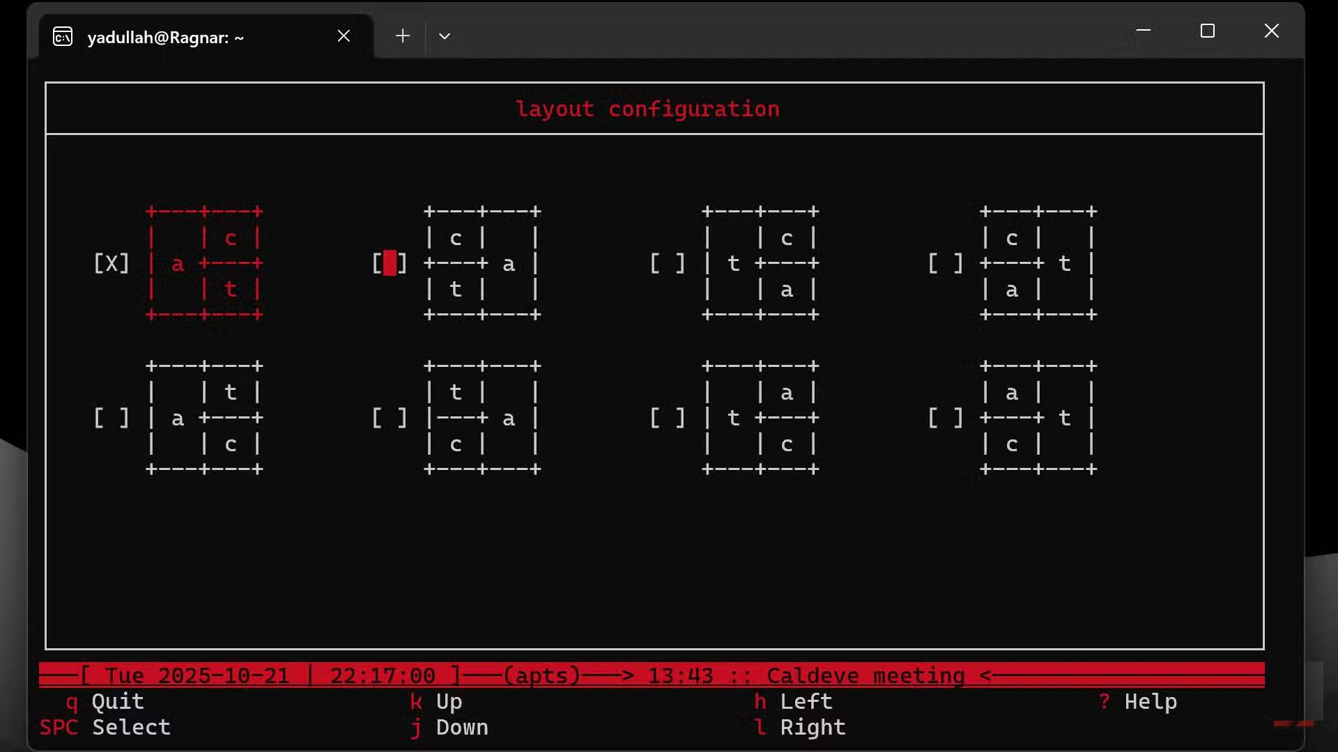 Screenshot 2 của Calcurse