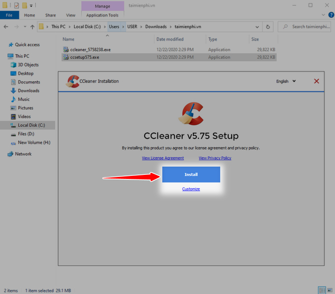 Screenshot 4 của CCleaner