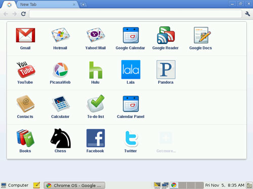 Screenshot 1 của Chrome OS Linux