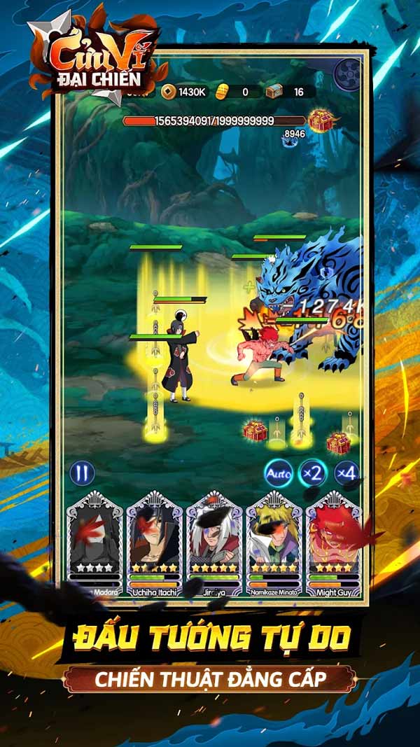 Screenshot 2 của Cửu Vĩ Đại Chiến trên máy tính, PC
