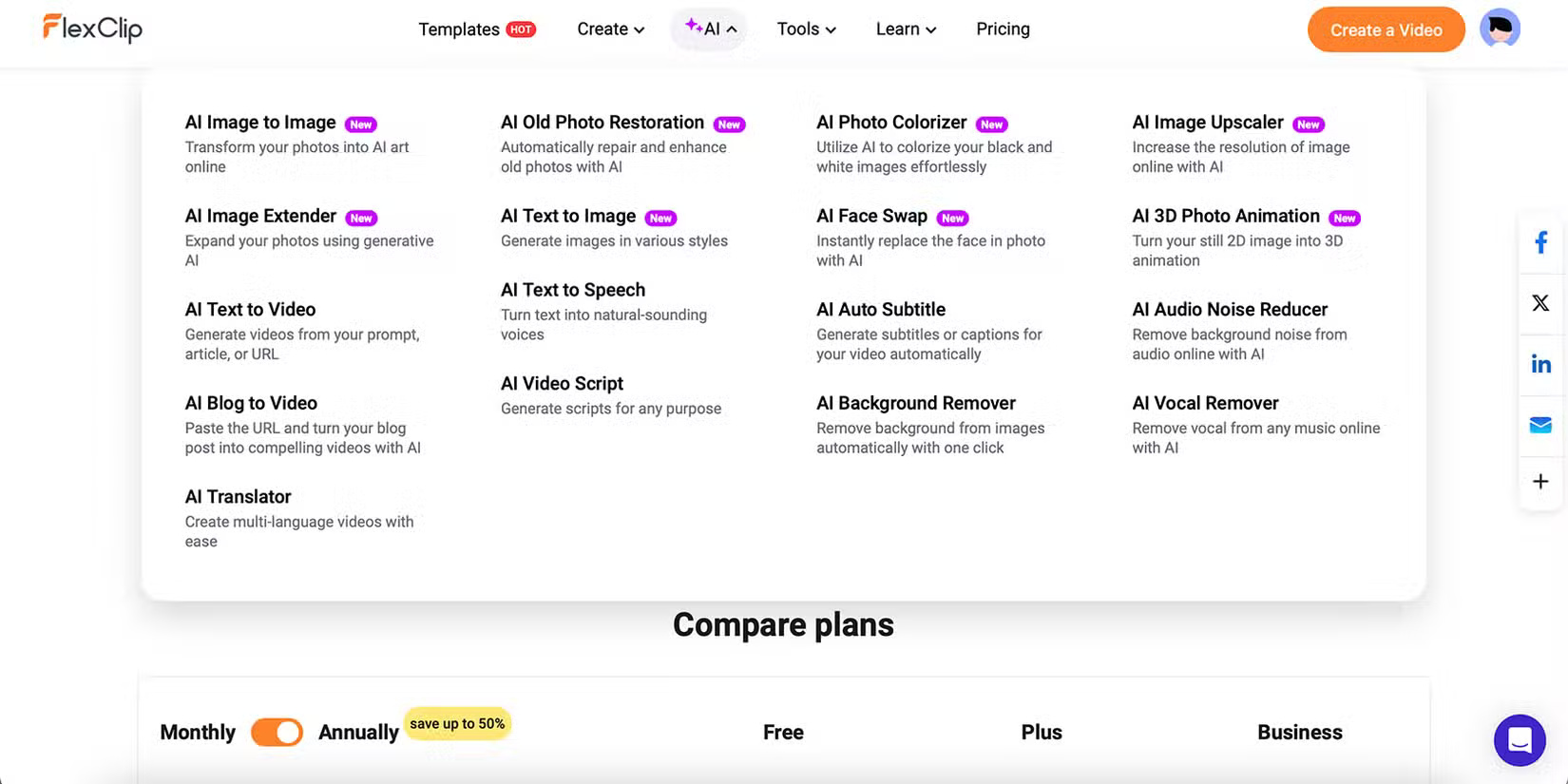 Screenshot 6 của FlexClip