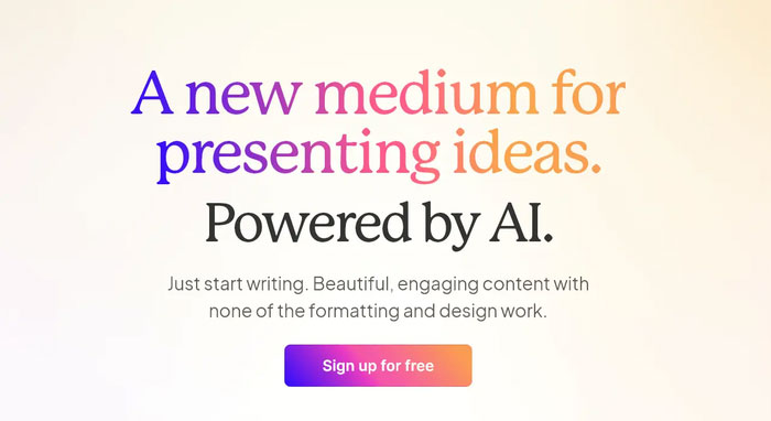 Screenshot 3 của Gamma AI