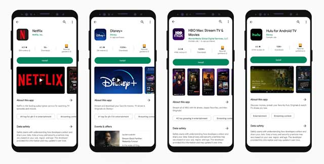 Screenshot 3 của Google Play Store