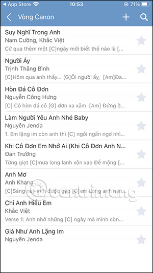 Screenshot 4 của Hợp âm chuẩn