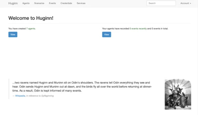 Screenshot 1 của Huginn