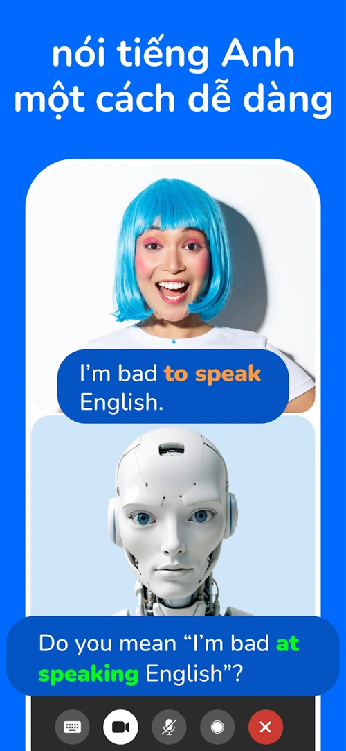 Screenshot 2 của Learna AI: Học Tiếng Anh