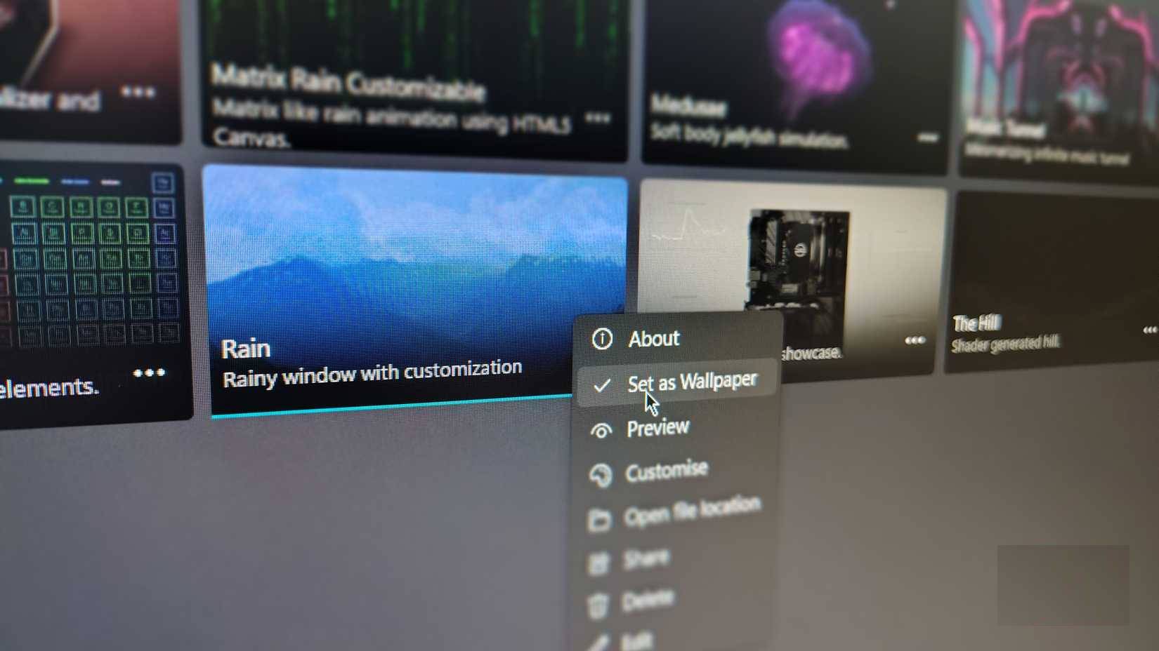 Screenshot 6 của Lively Wallpaper