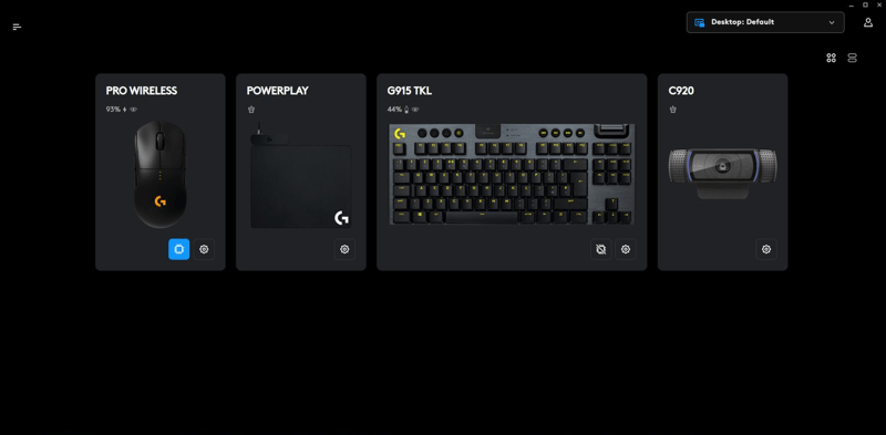 Screenshot 3 của Logitech G HUB2025.9.807502