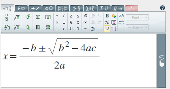 Screenshot 2 của MathType