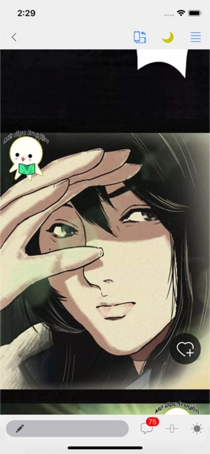 Screenshot 1 của Mê đọc truyện