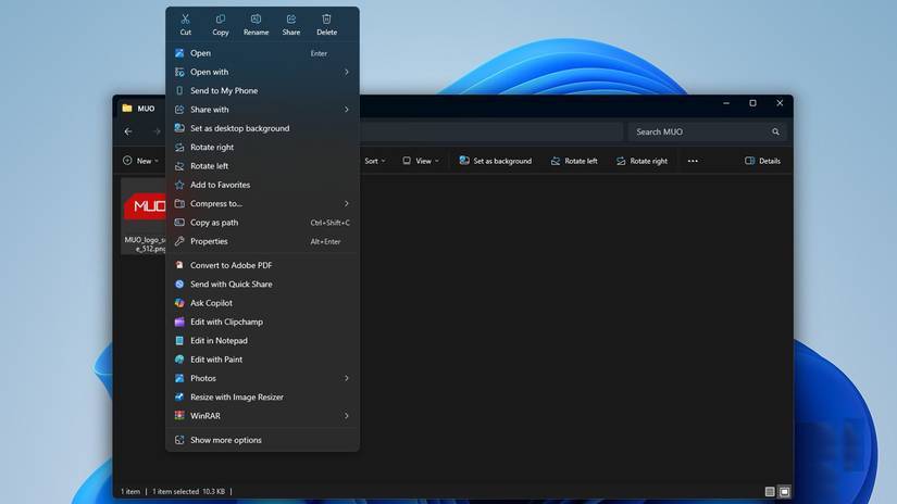 Screenshot 1 của Nilesoft Shell