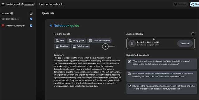 Screenshot 4 của Notebook