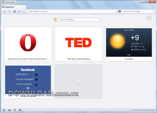 Screenshot 1 của Opera Beta