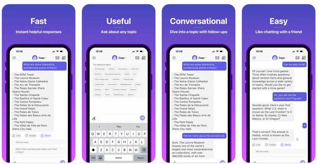 Screenshot 2 của Poe AI