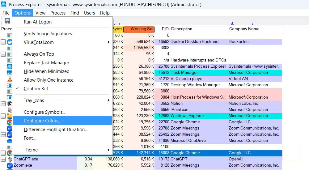 Screenshot 8 của Process Explorer