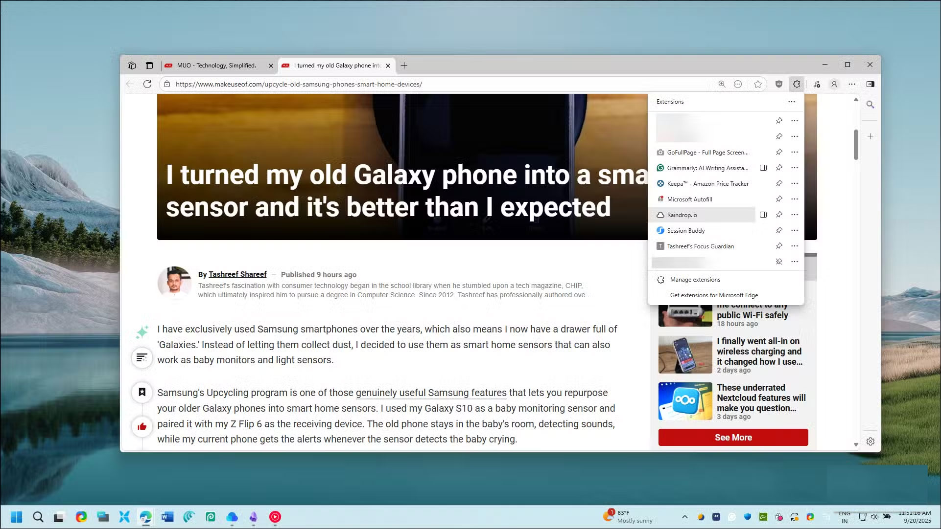 Screenshot 1 của Raindrop.io