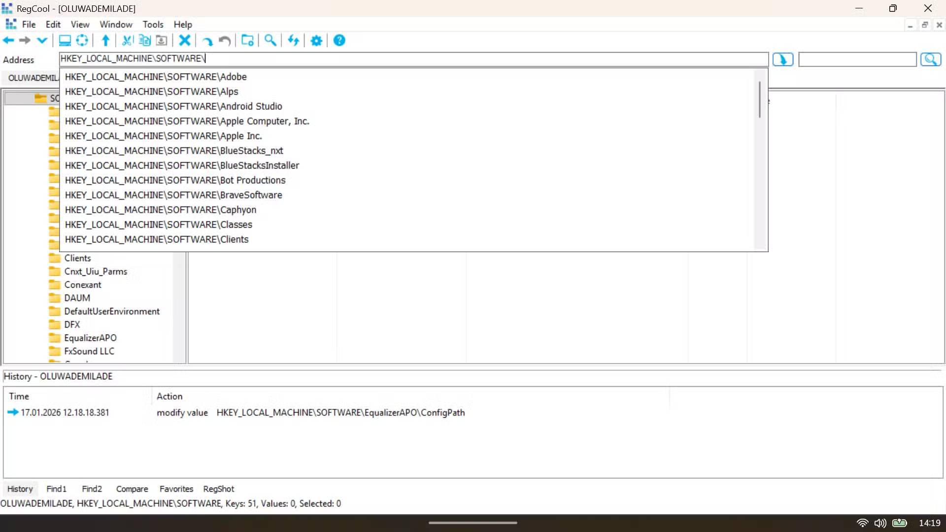 Screenshot 7 của RegCool