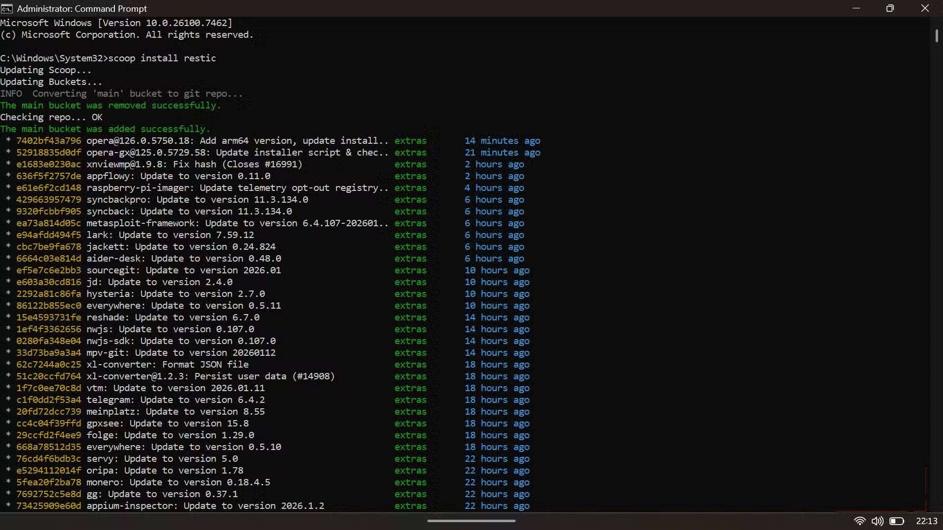 Screenshot 2 của Restic