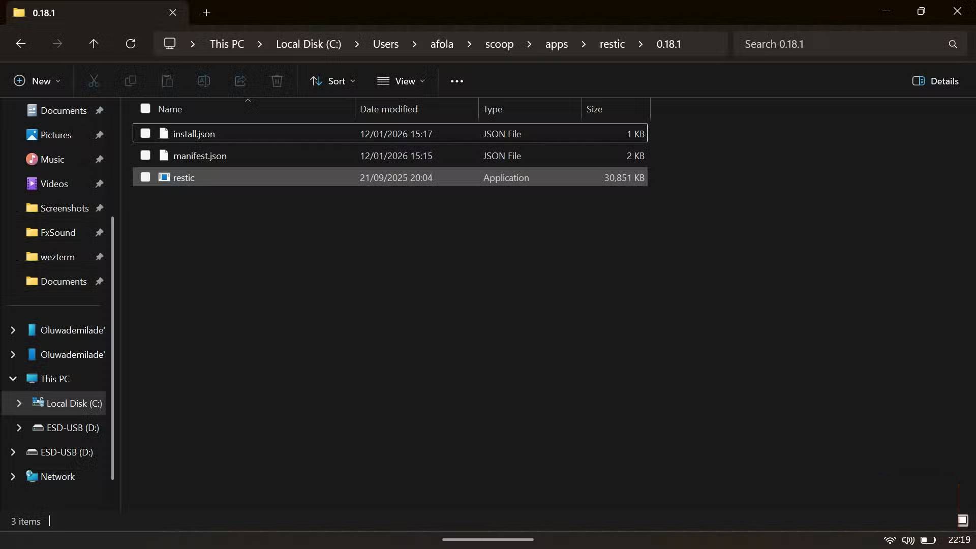 Screenshot 4 của Restic