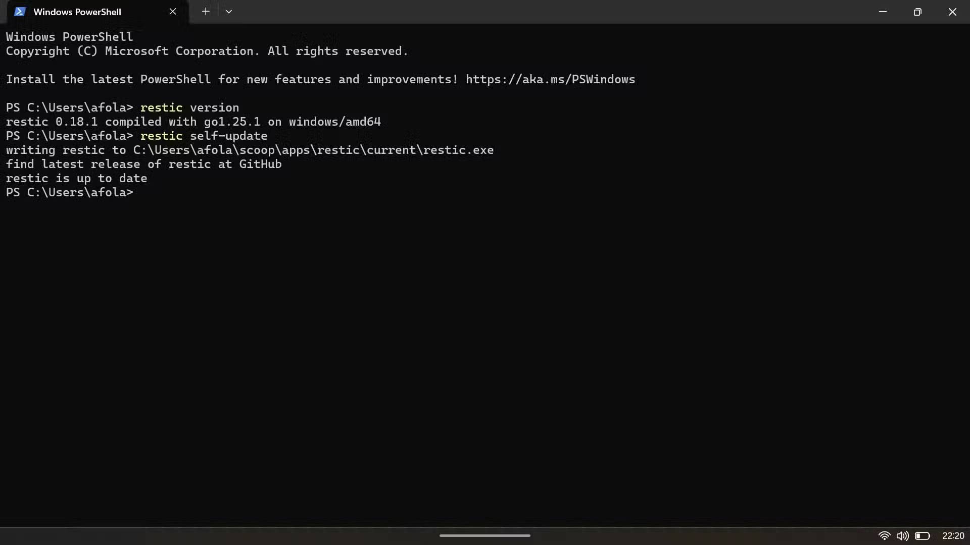 Screenshot 6 của Restic