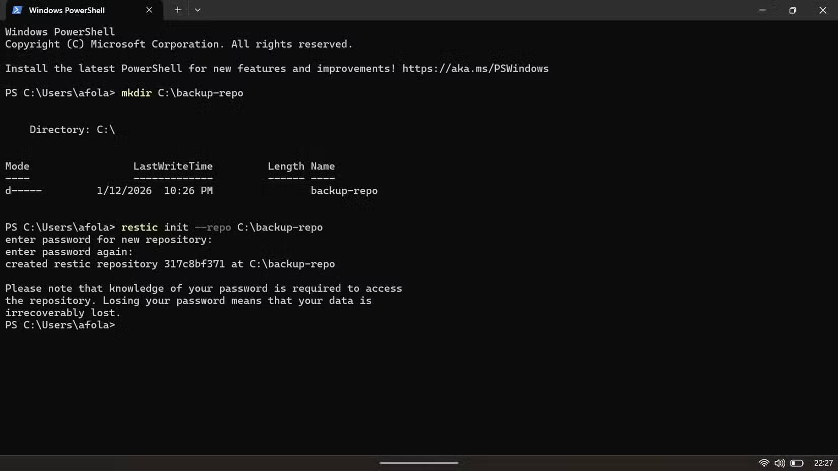 Screenshot 8 của Restic