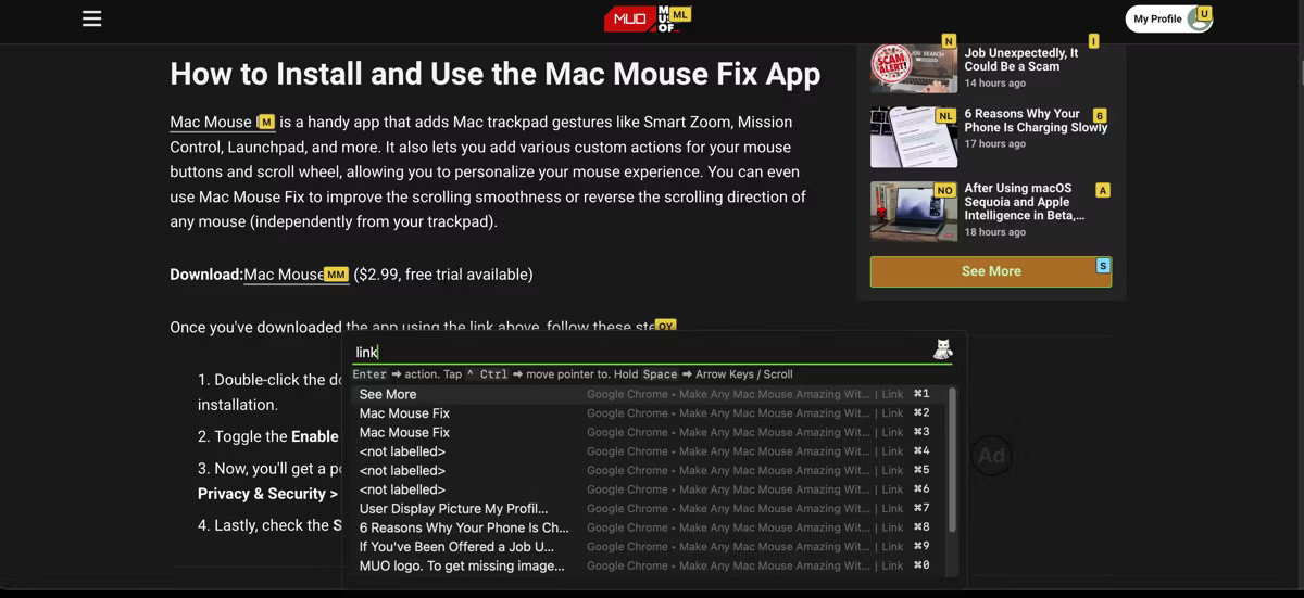 Screenshot 4 của Shortcat