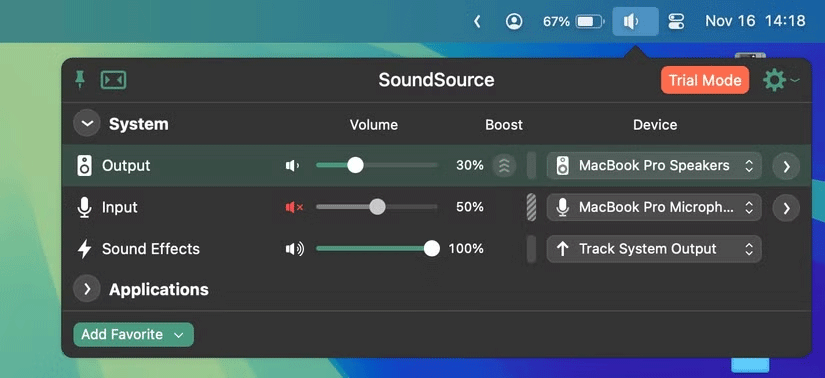 Screenshot 2 của SoundSource