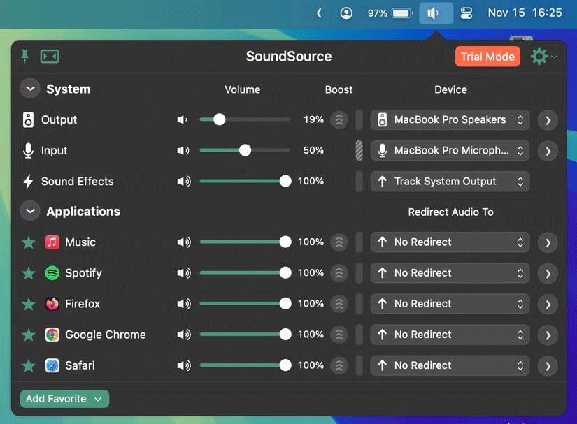 Screenshot 3 của SoundSource