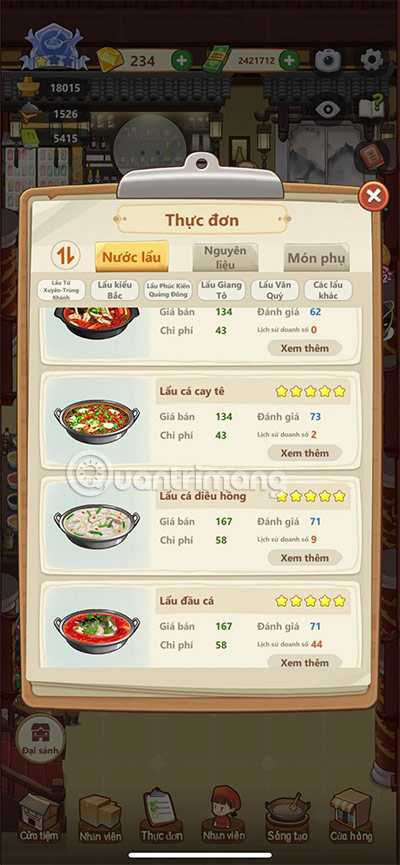 Screenshot 3 của Tiệm lẩu Đường Hạnh Phúc trên máy tính, PC