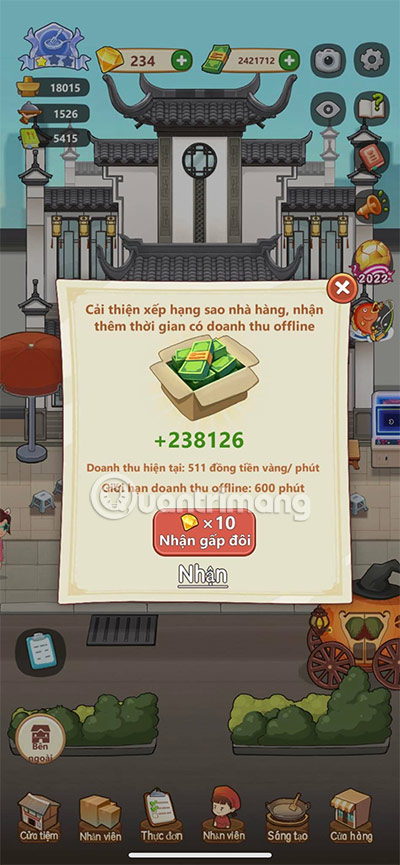 Screenshot 4 của Tiệm lẩu Đường Hạnh Phúc trên máy tính, PC