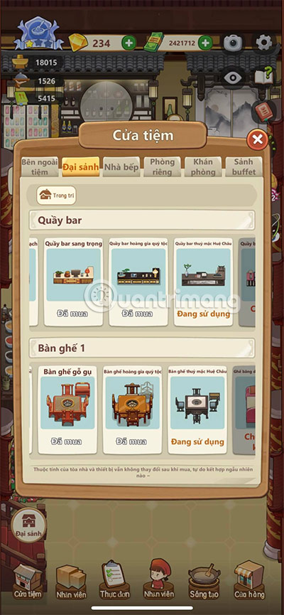 Screenshot 6 của Tiệm lẩu Đường Hạnh Phúc trên máy tính, PC