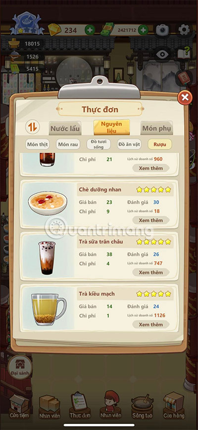 Screenshot 7 của Tiệm lẩu Đường Hạnh Phúc trên máy tính, PC