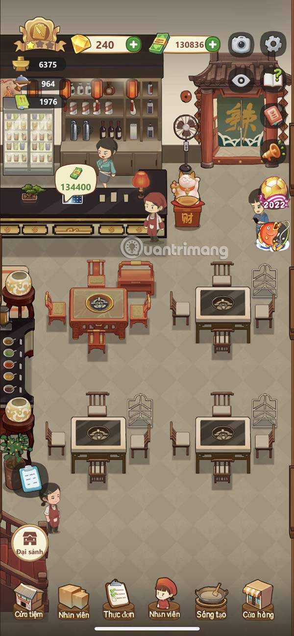 Screenshot 8 của Tiệm lẩu Đường Hạnh Phúc trên máy tính, PC