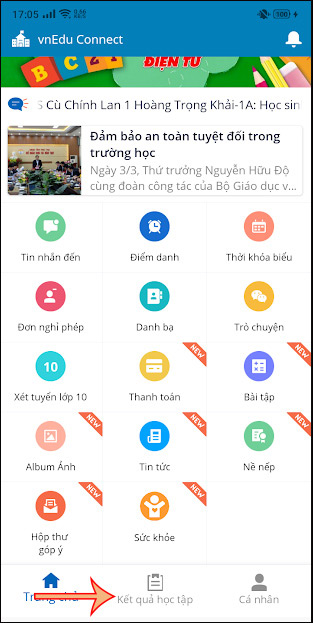 Screenshot 1 của vnEdu Connect