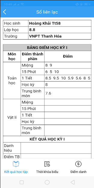 Screenshot 2 của vnEdu Connect