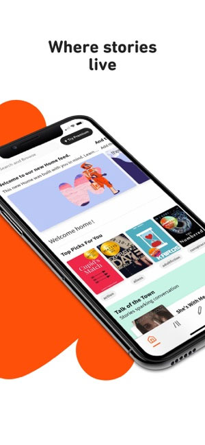 Screenshot 2 của Wattpad